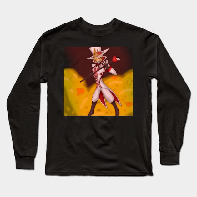 Power of the Ruler - Lucifer Morningstar Long Sleeve T-Shirt by Thehazbeansky1